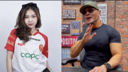 Disinggung Soal 'Keperawanan' oleh Deddy Corbuzier, Gamer Meyden Live Sambil Menangis