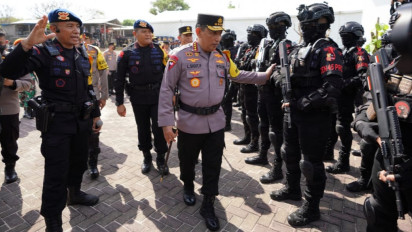 Semangat Kapolri ke Jajaran Brimob Jaga KTT G20. Ini Kehormatan untuk Kita
