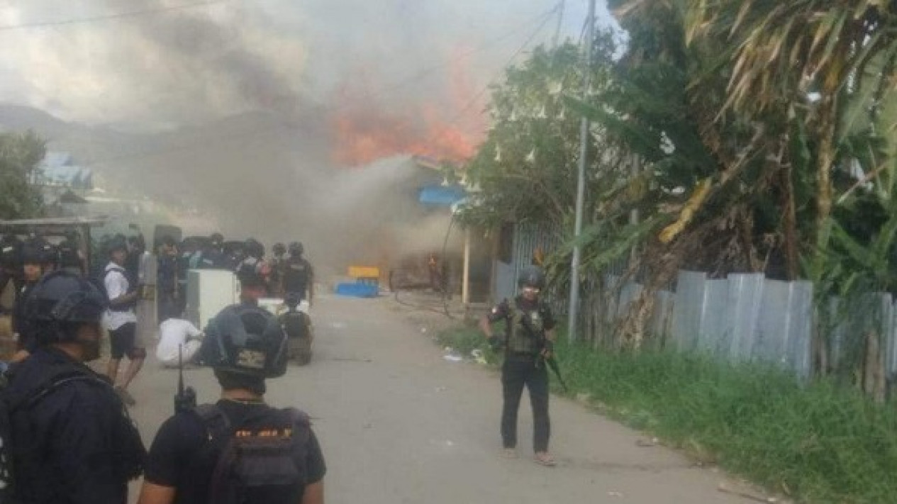 Begini Kronologis Kerusuhan di Dogiyai Papua
            - galeri foto
