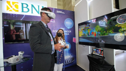 Event KTT G20, BNI Hadir dengan Teknologi Imersif Metaverse