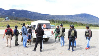 Diserang KKB di Distrik Gome, Seorang Prajurit TNI Alami Luka Tembak 