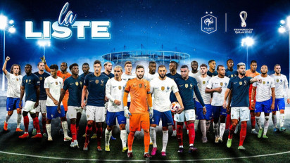 Daftar Lengkap Skuad Piala Dunia 2022 Qatar, Grup D: Prancis, Australia, Denmark dan Tunisia