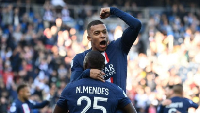 PSG Permalukan Auxerre 5-0, Mbappe Cetak Gol Berkat Kerja Sama Apik dengan Messi