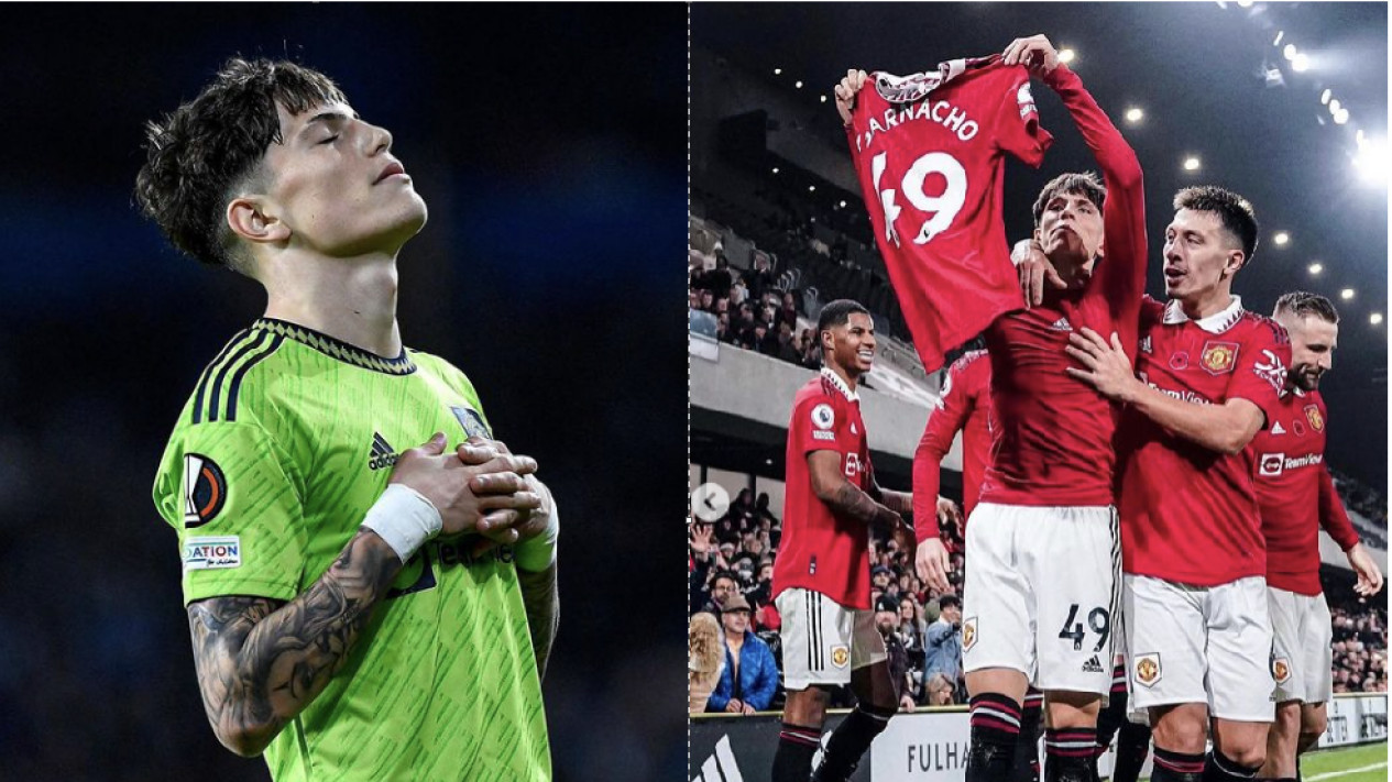 Alejandro Garnacho di Antara Dua Idolanya: Cristiano Ronaldo dan Lionel Messi
            - galeri foto