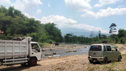 Diduga Aktivitas Tambang Ilegal di Sungai Glagas, Dikeluhkan Warga Pakuniran Probolinggo, Ini Sebabnya