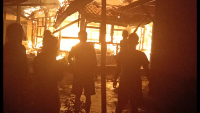 Sebuah Rumah di Sumedang Terbakar, Pemilik Alami Luka Bakar Berat