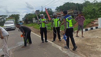 Polisi Tangkap Sopir Tronton yang Melindas Ibu dan Anaknya di Jalan Lintas Timur Muba