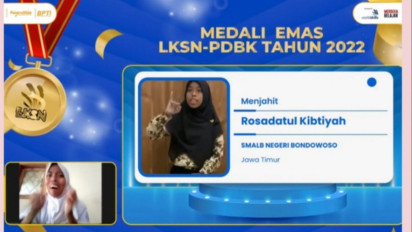 Gubernur Khofifah : Prestasi Membanggakan, Pertama Kali, Siswa Berkebutuhan Khusus Jatim Juara Umum LKSN PDBK 2022