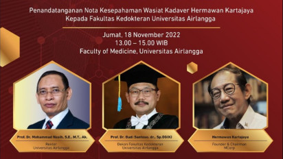 Jadi Cerminan Guru Abadi, di Usia ke-75 Hermawan Kartajaya Nyatakan Siap Jadi Kadaver