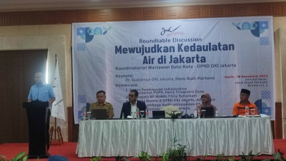 PAM Jaya Sebut Air di Jakarta Banyak yang Tercemar Tinja di Kawasan Dekat Laut