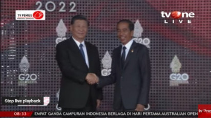 Momen Presiden Jokowi Menyambut Pimpinan Negara di KTT G20
