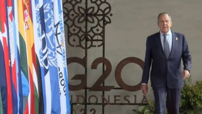 Diisukan Masuk Rumah Sakit, Menlu Rusia Sergey Lavrov Sehat dan Gagah saat Hadiri Pembukaan G20