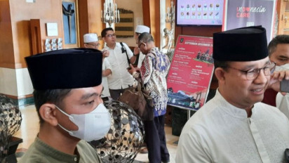 Anies Baswedan Bertemu Gibran di Solo