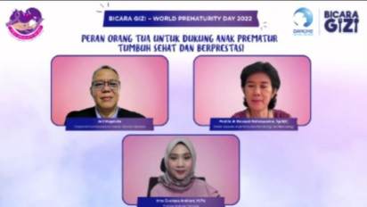 Sambut Hari Prematur Sedunia, Simak Hal yang Harus Diperhatikan oleh Orangtua bagi Anak Prematur