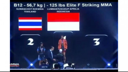 Harumkan Indonesia, Aprilia Eka Putri Sabet Emas di MMA Asia Pasifik