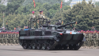 HUT ke-77 Marinir: Marinir Garda Terdepan Negara