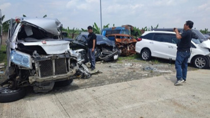 Korban Kecelakaan di Tol Cipali Dirawat di Rumah Sakit Majalengka