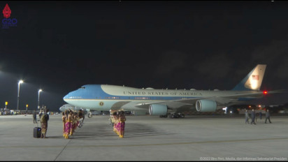 Bandara I Gusti Ngurah Rai Layani Kedatangan 34 Pesawat VIP Delegasi KTT G20