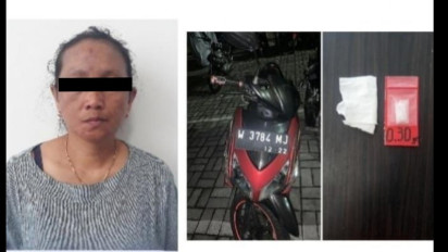 Modus Gendong Anak, Seorang IRT di Gresik Jualan Sabu-sabu, Ini Langganannya