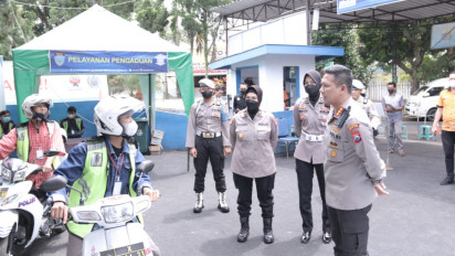 Pastikan Pelayanan Bebas Pungli, Kapolresta Malang Kota Sidak Lokasi Pelayanan Publik, Ini Temuannya