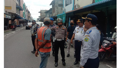 Dishub Karimun Tertibkan Parkir Liar