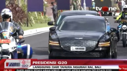 Delegasi KTT G20 Mulai Berdatangan di Tahura Ngurah Rai Bali