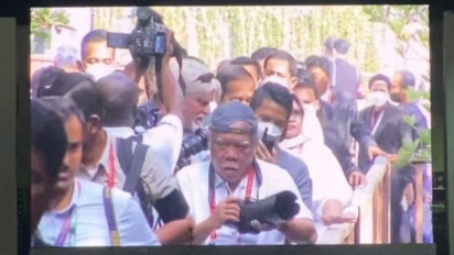 Menteri PUPR Jadi Fotografer Dadakan Presiden Jokowi di Tahura Ngurah Rai