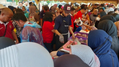 Sampit Alami Deflasi 0,01 Persen di Bulan Oktober 2022