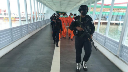 Over Kapasitas 15 Narapidana Rumah Tahanan Kelas IIB Tanjungbalai Karimun Dipindahkan