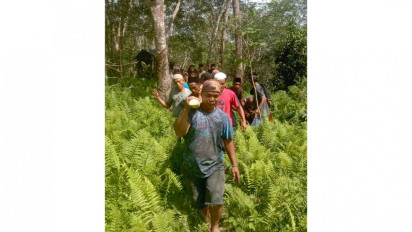 Geger, Seorang Kakek di Tebo Jambi Ditemukan Tewas Tergantung di Kebun Karet