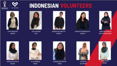 10 Volunteer Indonesia Pergi ke Qatar Untuk Abadikan Momen Selama Piala Dunia 2022