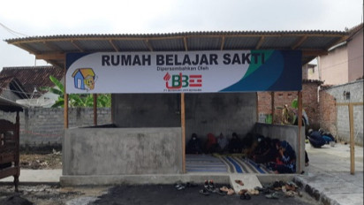 Gadget Marak pada Anak-Anak, Rumah Belajar Dibangun Masyarakat Kota Probolinggo