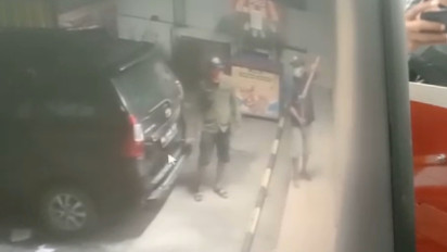 Gagal Rusak DVR Aksi Pelaku Pencurian Mini Market di Pinrang Terekam CCTV