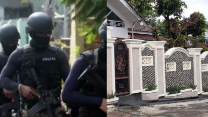 Brimob Polda Lampung yang Dibekuk Densus 88 Bukan Orang Sembarangan, Begini Kesaksian Warga