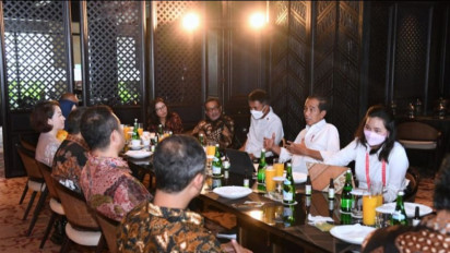 Jokowi: Gala Dinner G20 Tak Pakai Pawang Hujan tapi Rekayasa Cuaca