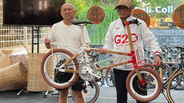 MenKopUKM: Sepeda Goro Wujud Green Mobility Setelah KTT G20
