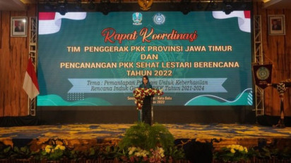 Tim Penggerak PKK Jatim Luncurkan Buku Aku Anak Sehat dan Kuat, Isinya Sosialisasikan ...