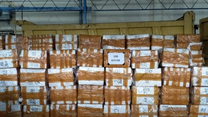 Bea Cukai Langsa Amankan Ratusan Dus Berisi Satwa Liar Dilindungi dan Kosmetik Tak Bertuan