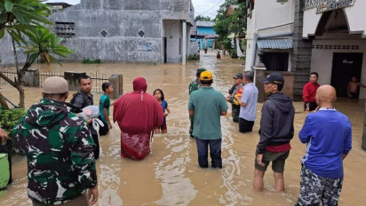Curah Hujan Tinggi, 3 Kecamatan di Binjai Terdampak Banjir