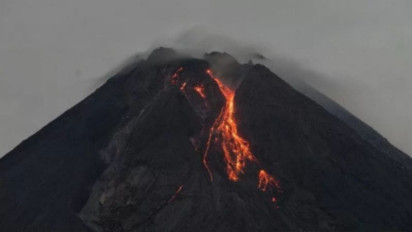 Hari Ini Gunung Merapi Keluarkan Guguran Lava hingga Dua Kali