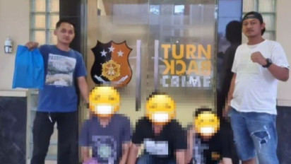 Tiga Begal Sadis Dibekuk Tim Resmob Polresta Pati, Kerap Lukai Korbannya dengan Senjata Tajam