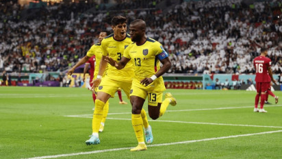 Laga Pembuka Piala Dunia 2022, Timnas Ekuador Permalukan Tuan Rumah Qatar dengan Skor Dua Gol Tanpa Balas