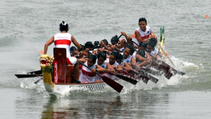Timnas Indonesia Raih Delapan Emas Kejuaraan Asia Dayung Perahu Naga 2022 di Rayong Pattaya Thailand