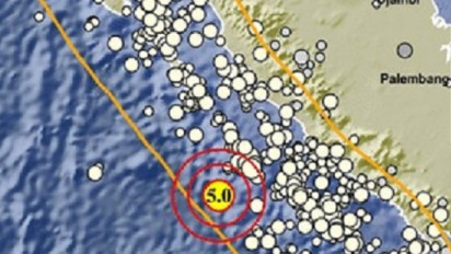 Pulau Enggano Diguncang Gempa Magnitude 5,0