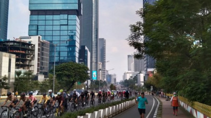 Pemprov DKI Jakarta Angkat Suara Usai Pesepeda Tewas Tertabark di Jalur Sepeda Thamrin