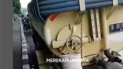 Sopir Truk yang Buang Limbah Tinja Sembarangan di Jaktim Terancam Denda hingga Cabut Izin