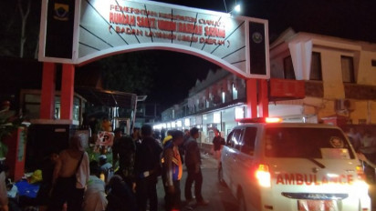 Masih Banyak Korban Terperangkap Akibat Gempa Cianjur, Ambulans Masih Lalu-Lalang di RSUD 