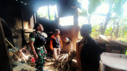 BPBD Catat Sedikitnya 681 Unit Rumah Warga di Kabupaten Sukabumi Rusak Akibat Gempa Cianjur Magnitudo 5,6