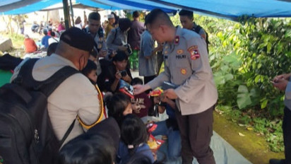 Setukpa Lemdiklat Polri Kerahkan Tim Bantu Penanganan Bencana Gempa Cianjur