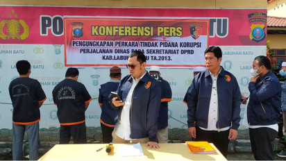 Polisi Tahan 3 ASN dan 2 Mantan Sekwan Terkait Biaya Perjalanan DPRD Labuhanbatu TA 2013
